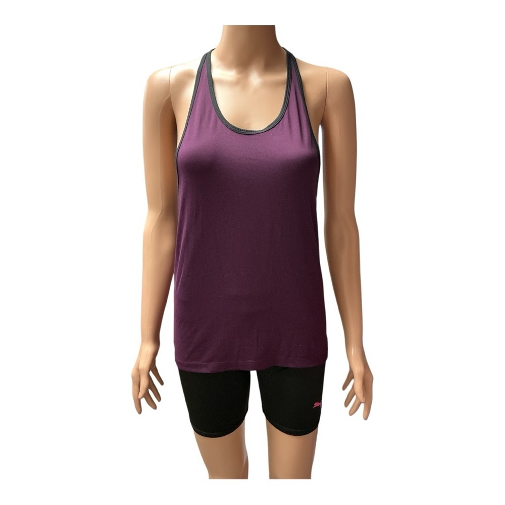 Adidas - EC - Purple Racerback Tank Top XS